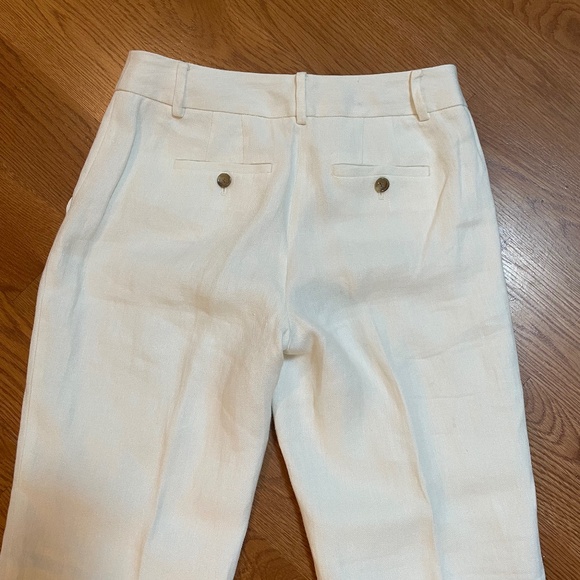 Talbots Heritage Italian Linen Trousers, Size 2 - Picture 2 of 15
